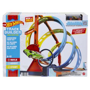 Hot Wheels track builder unlimited corkscrew twist kit
