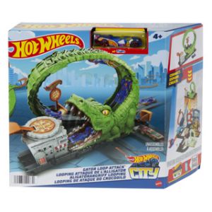 Hot Wheels city gator loop attack speelset 