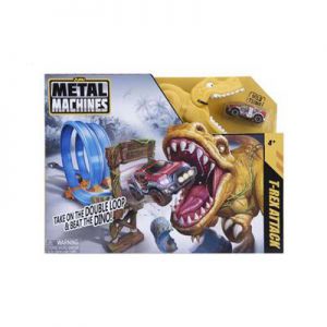 Metal Machines T Rex Playset Zuru - Racebaan Met Diecast Auto