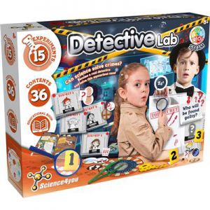 Wetenschap detective laboratorium