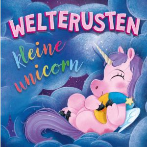 Prentenboek padded - Welterusten kleine unicorn