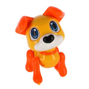 Robot hond baby Rick oranje