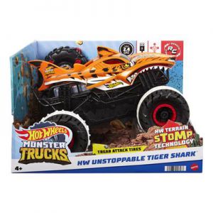 Hot Wheels monster trucks unstoppable tiger shark rc