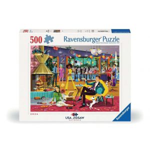 Puzzel 500 stuks Jazzy!