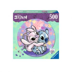 Puzzel rond 500 stukjes Stitch