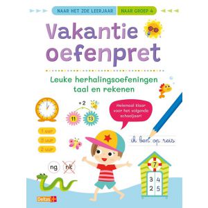 Vakantie oefenpret leuke herhalingsoefningen taal en rekenen - naar groep 4