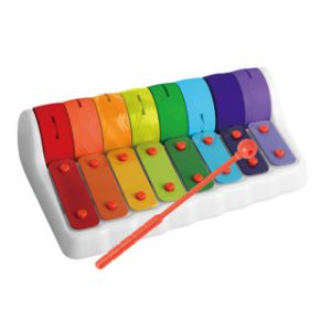 Jipy discover xylofoon met rollers gekleurd 
