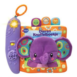 V-Tech dierenknuffelboekje