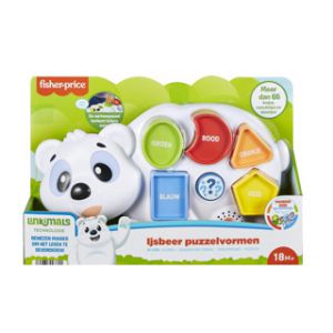 Fisher Price linkimals puzzlin shapes polar bear