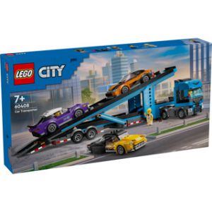 Lego city 60408 transportvoertuig met sportauto