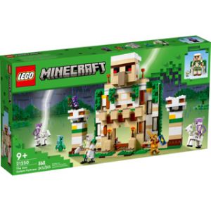 Lego minecraft 21250 het ijzergolemfort