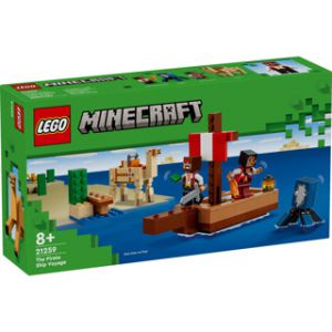 Lego minecraft 21259 de piratenschipreis