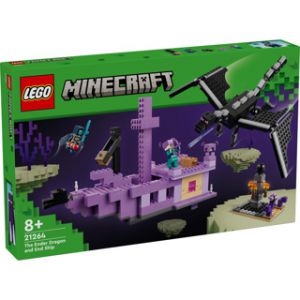 Lego minecraft 21264 de endedraak en het end-schip