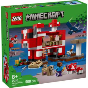 Lego minecraft 21270 het mooshroom huis