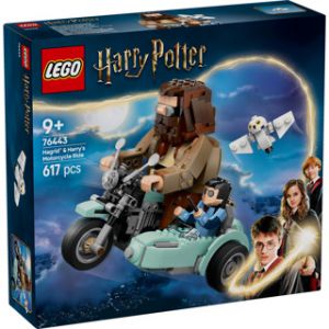 Lego Harry potter 76443 harry en hagrid op de motor