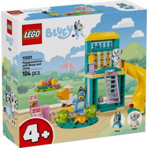 LEGO 11201 Duplo Bluey En Chloe In De Speeltuin 