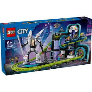 Lego city 60421 achtbaan in robotwereld