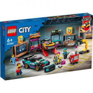 Lego city 60389 garage voor aanpasbare auto's