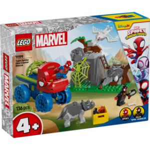 Lego spidey 11199 team spidey reddingsmissie met dinotruck