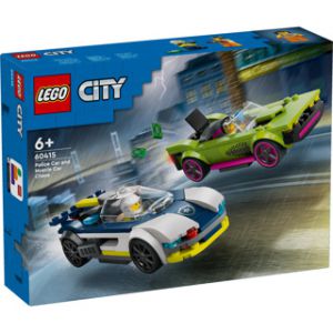 Lego City 60415 politiewagen en snelle achtervolging
