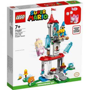 Lego super mario 71407 kat-peach uitruisting en ijstoren