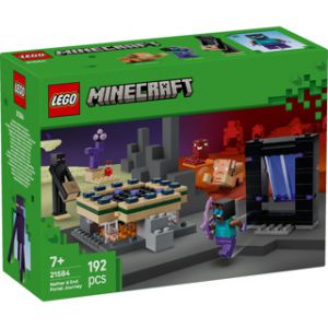 LEGO 21584 MinecraftReis Naar De Nether En Het EndPortaal