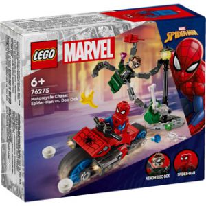 Lego superheroes 76275 Moterachtervolging Spiderman vs Doc Ock