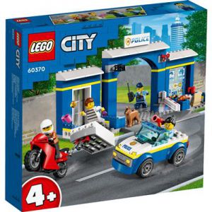 Lego city 60370 achtervolging politiebureau