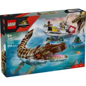 Lego jurassic world 76974 bootmissie mosasaurus