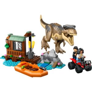Lego jurassic world 76975 rivier ontsnapping t-rex