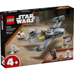 Lego star wars 75410 mando en grogu's n-1 starfighter