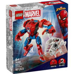 Lego super heroes 76308 spiderman mecha vs anti-venom