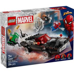 Lego super heroes 76309 spiderman vs venoms klassieke auto