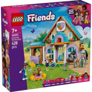 Lego friends 42651 dierenkliniek voor paarden en huisdieren