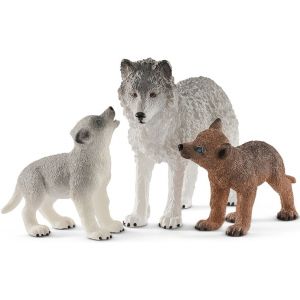 Schleich 42472 Wolf met welpen