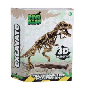 Dinobase Dino uitbikken T-Rex 3D set 