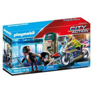 Playmobil 70572 Politiemotor: Achtervolging Van De Geldrover