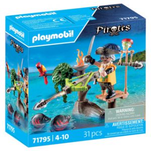 Playmobil 71795 piraat met ballista