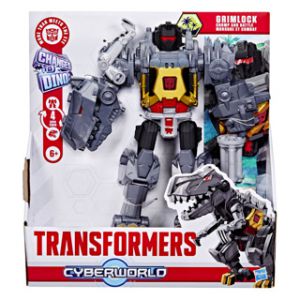 Transformers cyberworld chomp & battle grimlock