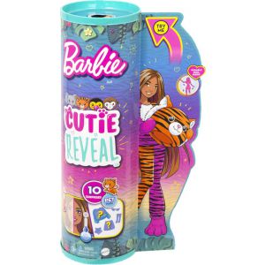 Barbie cutie reveal jungle series tijger