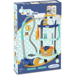 Schoonmaak trolley en stofzuiger 