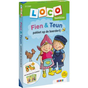 Loco bambino pakket Fien & Teun op de boerderij 