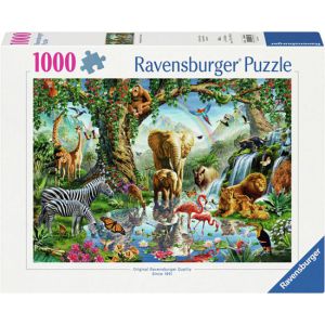 Puzzel 1000 stuks avonturen in de jungle