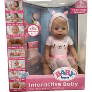 Baby Born interactieve baby pop