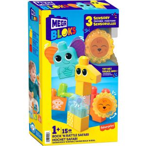  MEGA BLOKS Schud en Rammel Safari 