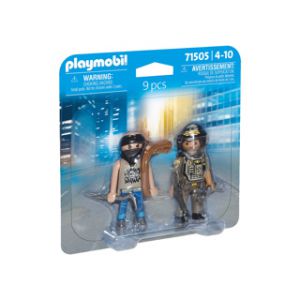 Playmobil 71505 duopack tactische politie-eenheid en bandiet