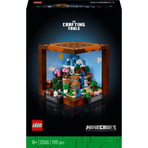 Lego minecraft 21265 de werkbank