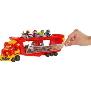 Hot wheels racer verse hulkbuster hauler