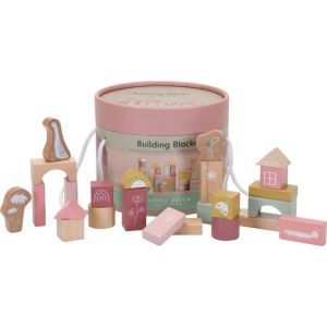 Little Dutch blokkenton roze 