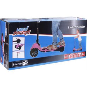  New Sports 3-Wheel Scooter Roze 